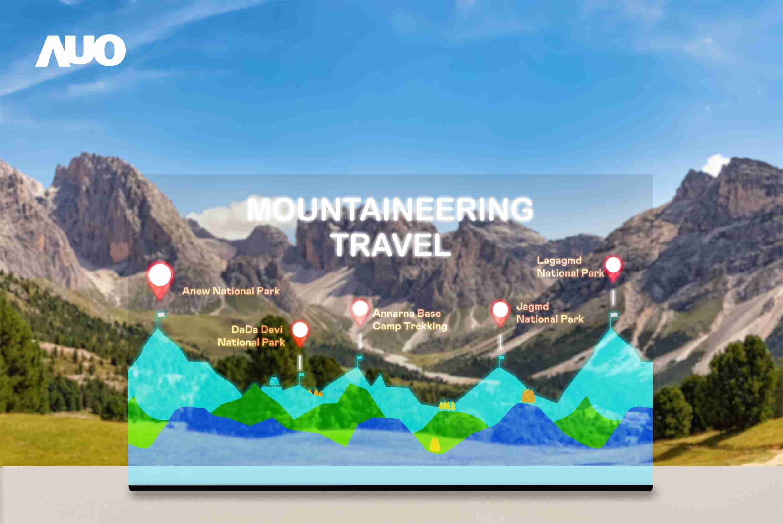 z6尊龙展示全球单片尺寸最大(*)42吋透明Micro LED显示器拼接而成的〝64吋透明Micro LED显示器〞，，，具备高透明度、、、1,000 nits高亮度、、、广色域、、、采用三边无边框的无缝拼接等多重特色，，，呈现超高清、、、细腻画质而不遮挡后方视觉，，，满足层峰需求，，，，可广泛运用于零售、、、、艺术展览或商业空间等场域